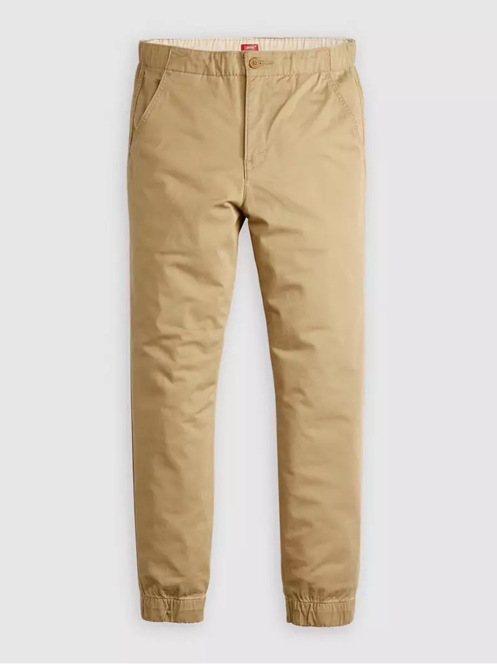 Levi's Men’s Tan XX Chino Jogger Pants with Elastic Cuffs